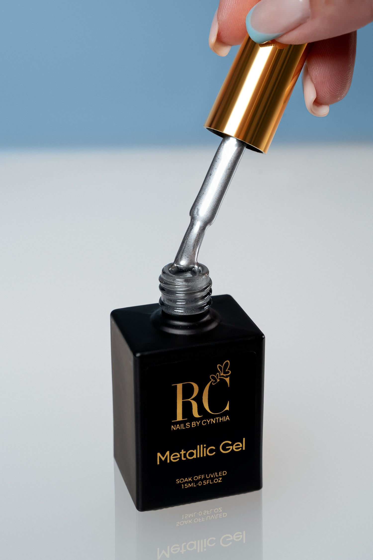 Metalic gel